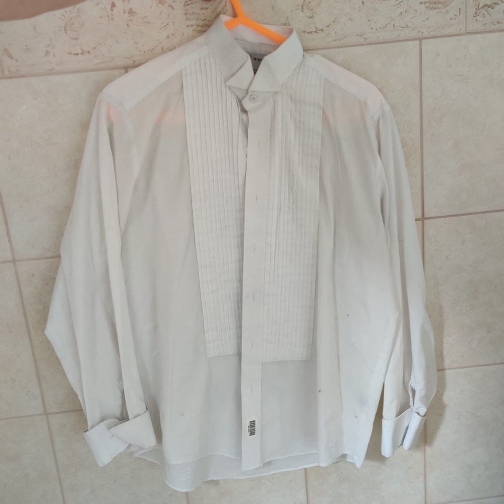 Vintage tuxedo shirt